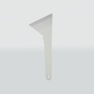 Tool 107 - Сламмер вигнутий білий з довгою ручкою