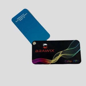 Антигравійна плівка для авто: BRAWIX Color PPF (Matte Liquid Metal Sapphire: Number 122) - 1.52 x 16 м/п