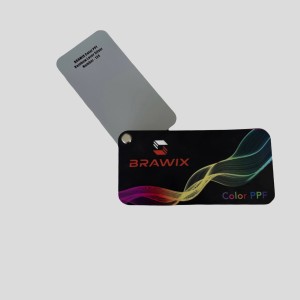 Антигравійна плівка для авто: BRAWIX Color PPF (Rainbow Laser Silver: Number 124) - 1.52 x 16 м/п