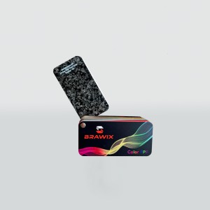 Антигравійна плівка для авто: BRAWIX Color PPF (Carbon Fiber Frost Silver: Number 151) - 1.52 x 16 м/п